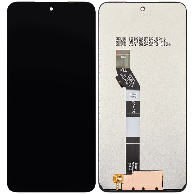 lcd digitizer assembly for Motorola Moto G35 XT2433