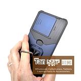 Motorola Moto G Play 2025 - Secure Card Holder Magnet Enabled Case with Ring Kickstand