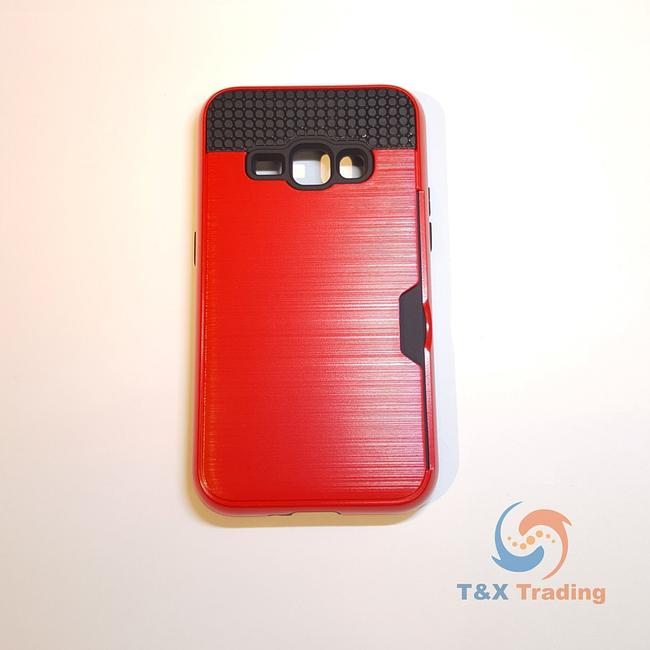 Samsung Galaxy J1 - Slim Sleek Case with Credit Card Holder Case