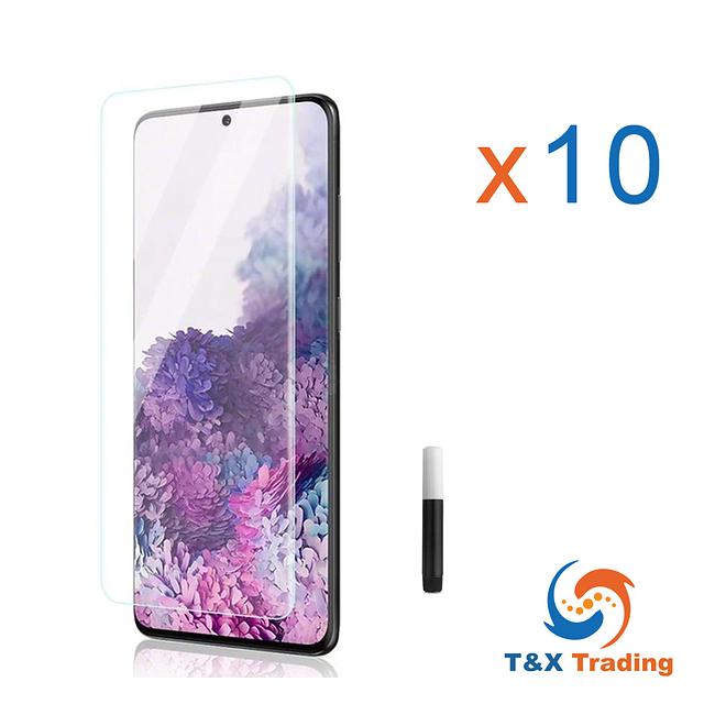 Samsung Galaxy S20  BOX (10Pcs) UV Tempered Glass Screen Protector