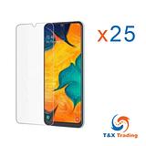 Samsung Galaxy A20S  Bulk (25Pcs) Tempered Glass Screen Protector