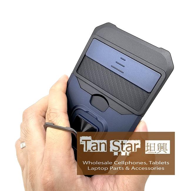 Google Pixel 10 / 10 Pro - Secure Card Holder Magnet Enabled Case with Ring Kickstand