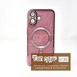 Apple iPhone 17 - SPARKLE Chrome Edge Magnet RING Silicone Case