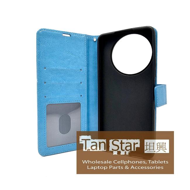 TCL 60 XE 5G - Book Style Wallet Case with Strap