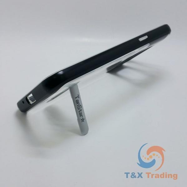 Samsung Galaxy J3 - TanStar Aluminum Bumper Frame Case with Kickstand