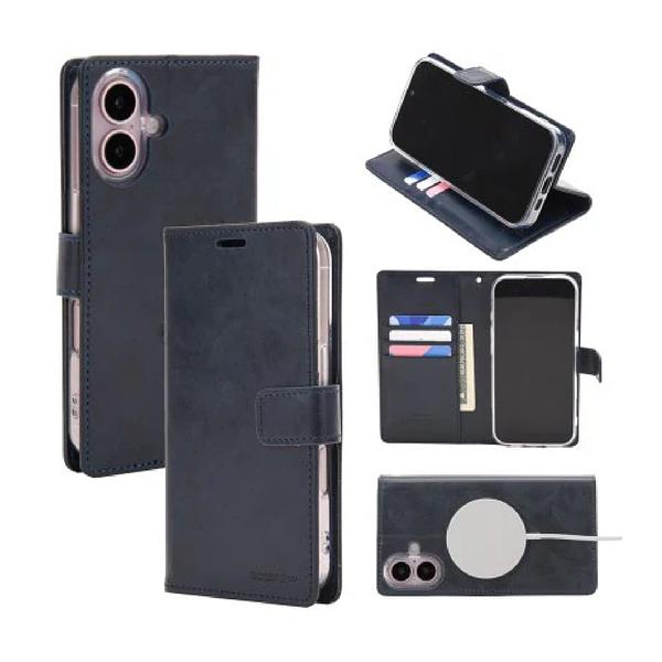 Apple iPhone 17 - Goospery Blue Moon Diary Case