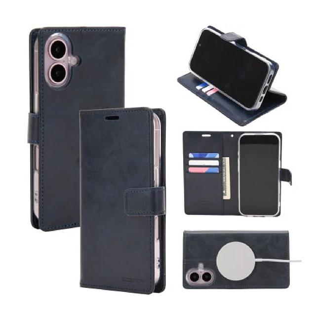 Apple iPhone 17 - Goospery Blue Moon Diary Case