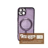 Apple iPhone 14 - SPARKLE Chrome Edge Magnet RING Silicone Case